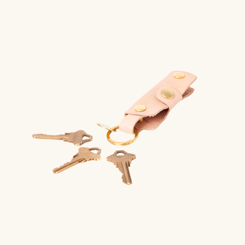 Leather key carry