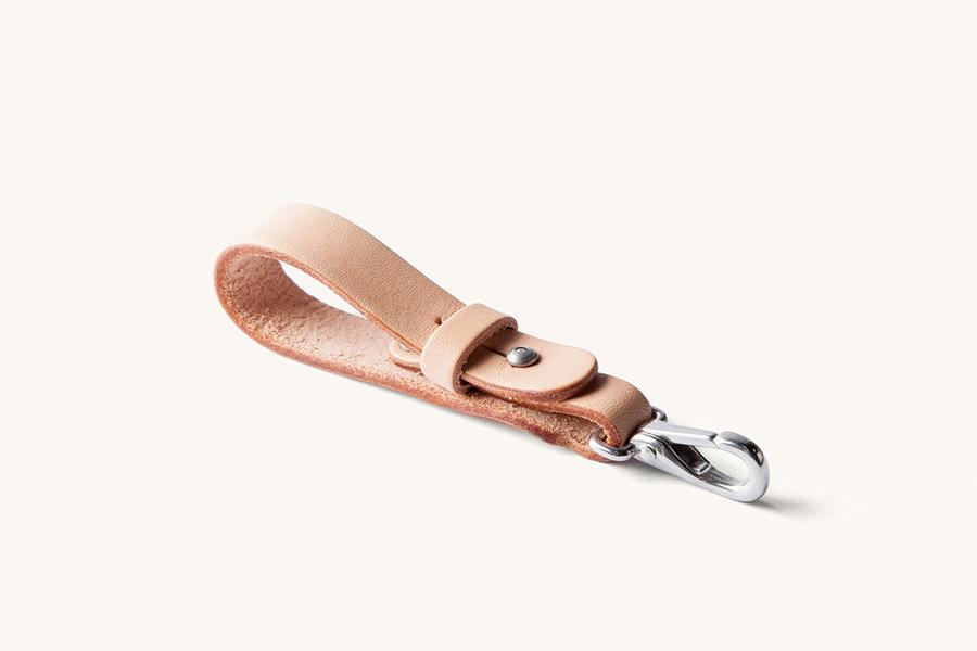 Key Lanyard Natural Leather