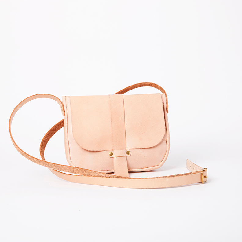 Chloe Crossbody Bag Natural Leather