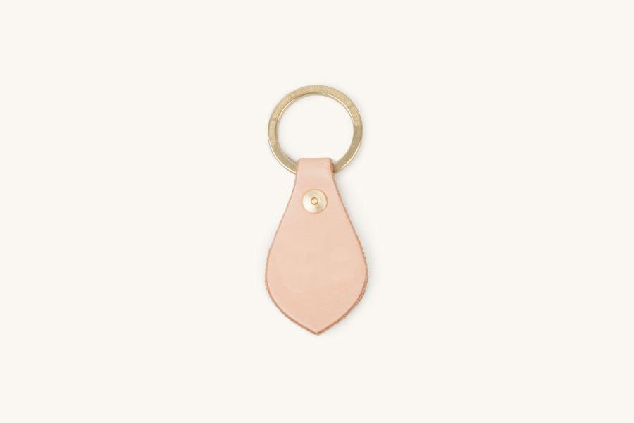 Key Fob Natural Leather