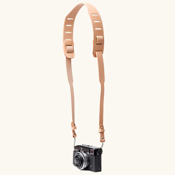 SLR Camera Strap Natural Leather