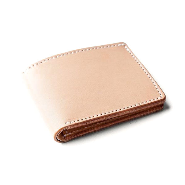 Bifold Wallet Natural Leather