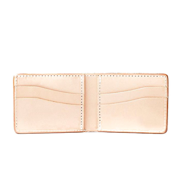 Bifold Wallet Natural Leather