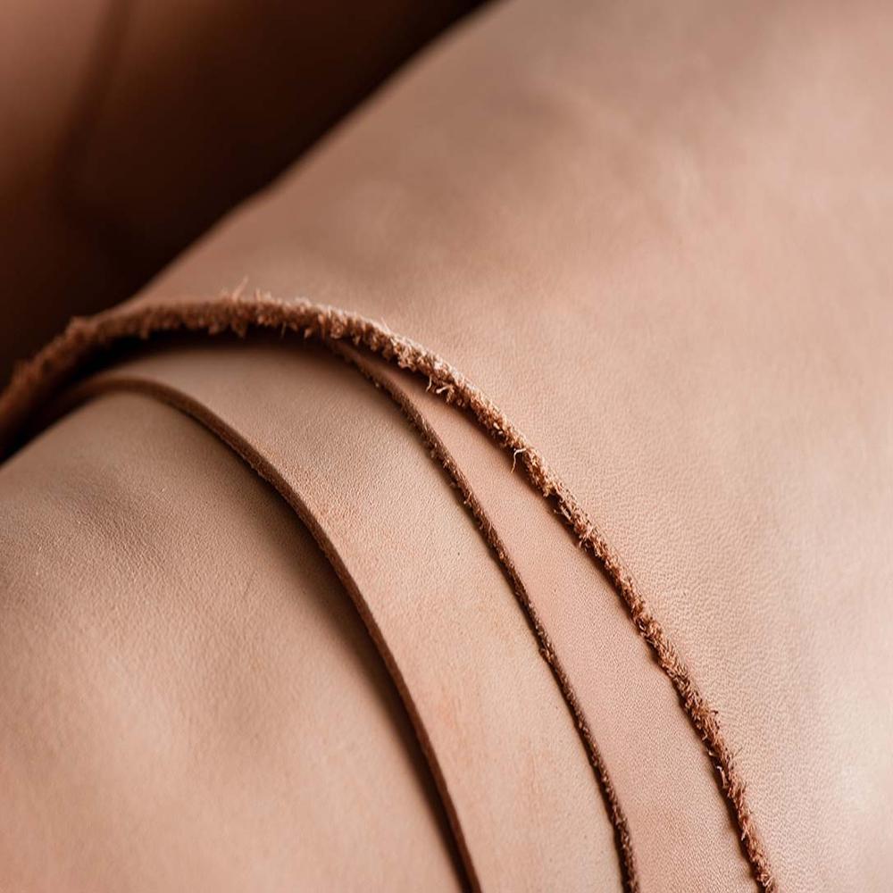 Veg-tan leather